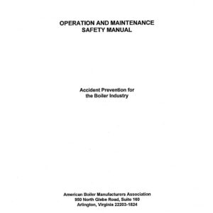 Operation and Maintenance Safety Manual