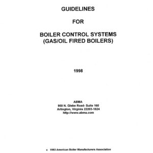 Guidelines for Boiler Control Systems (Gas/Oil Fired Boilers)